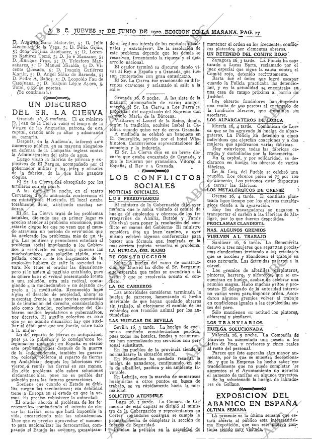 ABC MADRID 17-06-1920 página 17