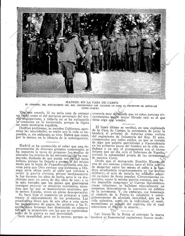 BLANCO Y NEGRO MADRID 20-06-1920 página 14