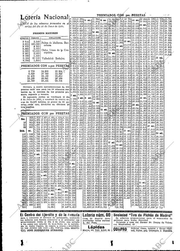 ABC MADRID 22-06-1920 página 26