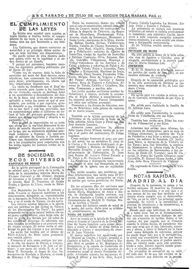 ABC MADRID 03-07-1920 página 11