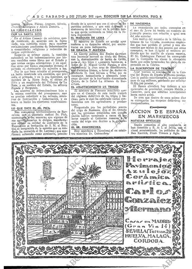 ABC MADRID 03-07-1920 página 8