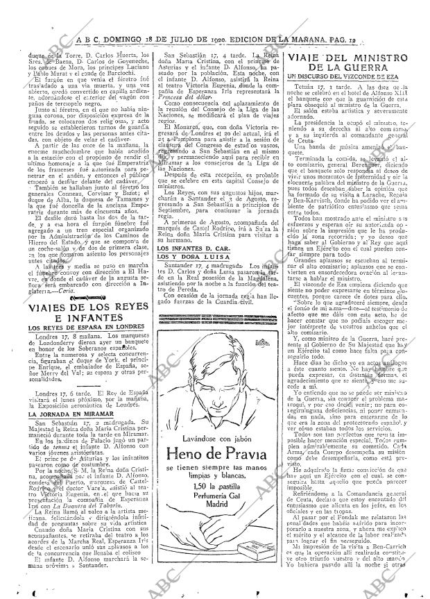 ABC MADRID 18-07-1920 página 12