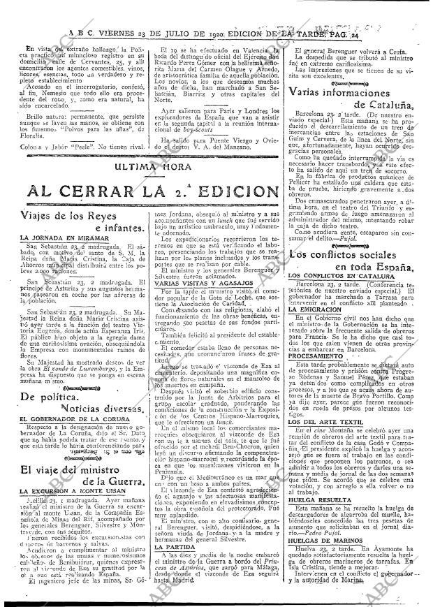 ABC MADRID 23-07-1920 página 24