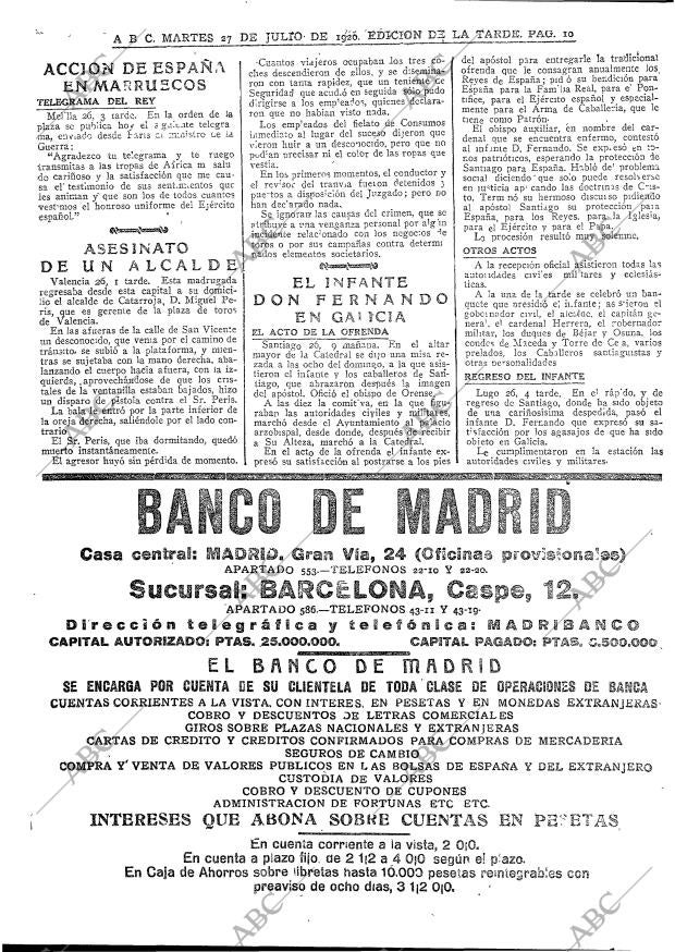 ABC MADRID 27-07-1920 página 10