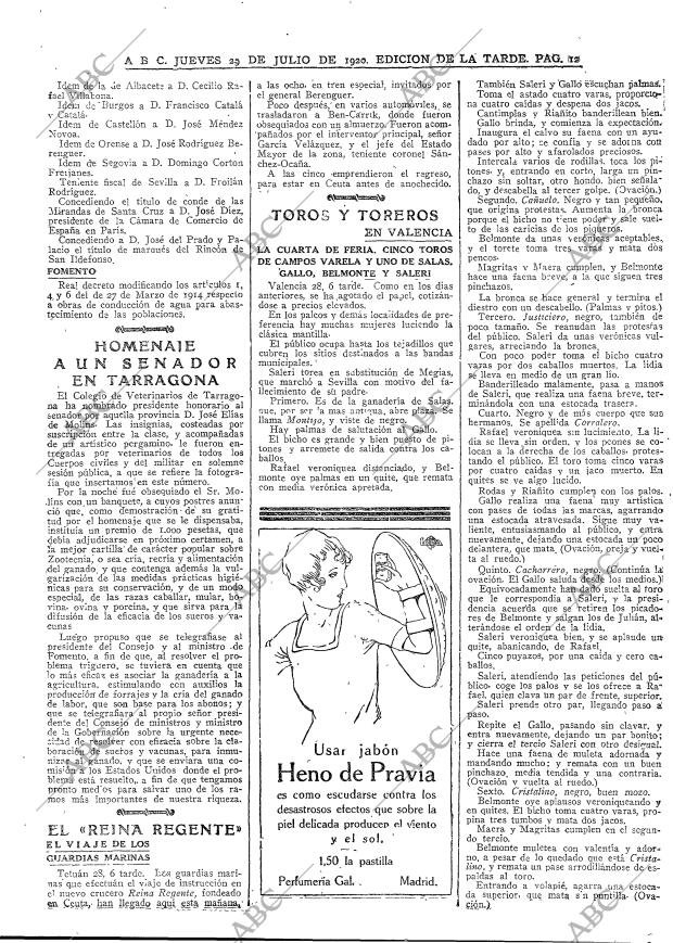 ABC MADRID 29-07-1920 página 12