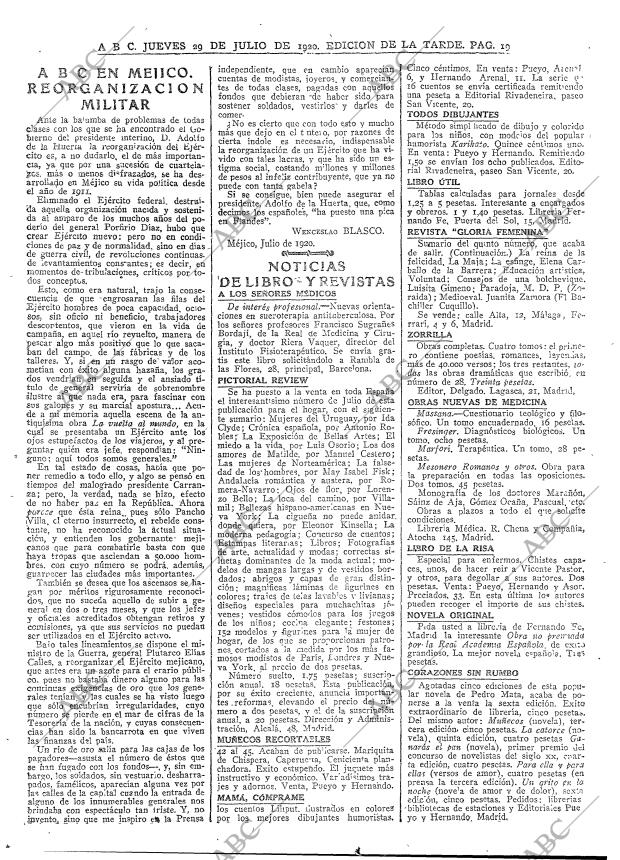 ABC MADRID 29-07-1920 página 19