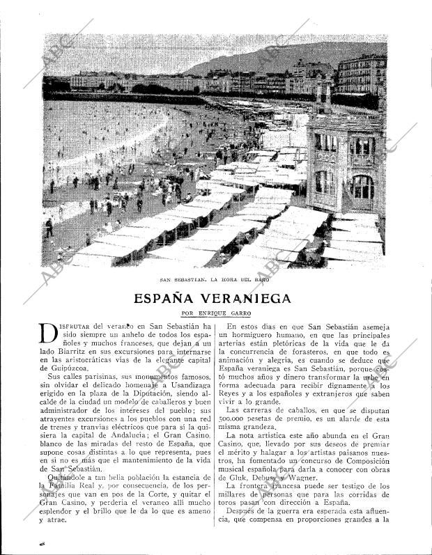 BLANCO Y NEGRO MADRID 01-08-1920 página 16