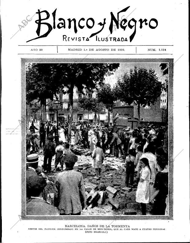 BLANCO Y NEGRO MADRID 01-08-1920 página 3