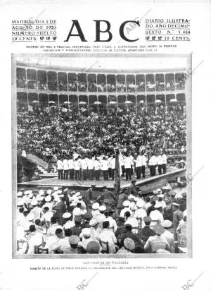 ABC MADRID 05-08-1920 página 1