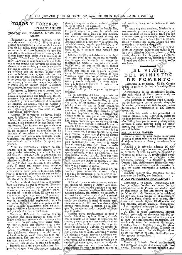 ABC MADRID 05-08-1920 página 15