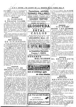ABC MADRID 05-08-1920 página 16