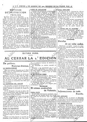 ABC MADRID 05-08-1920 página 23