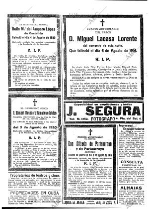 ABC MADRID 05-08-1920 página 28