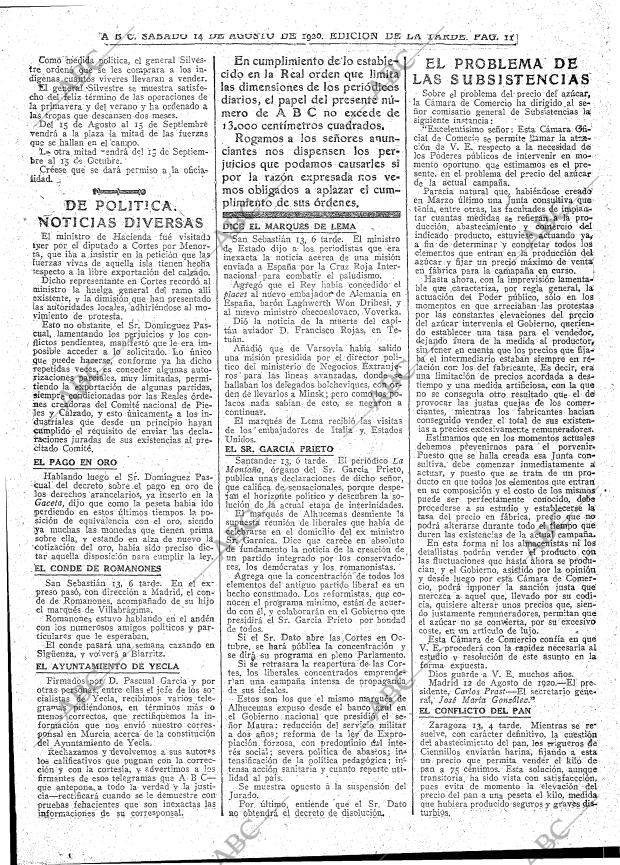 ABC MADRID 14-08-1920 página 11