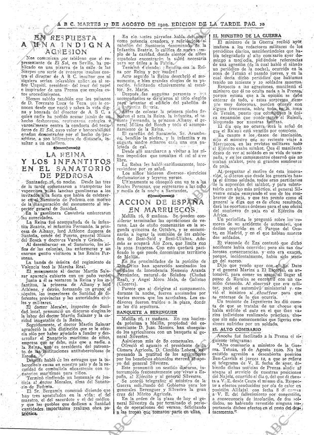 ABC MADRID 17-08-1920 página 10