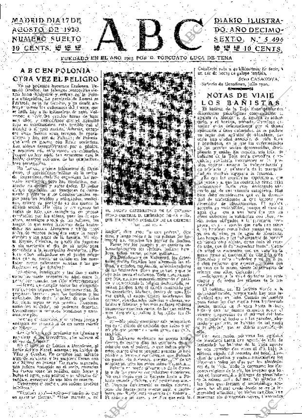 ABC MADRID 17-08-1920 página 3