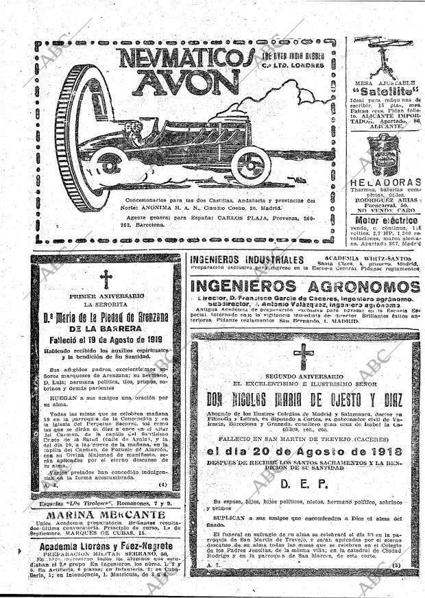 ABC MADRID 18-08-1920 página 26
