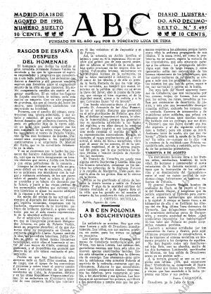 ABC MADRID 18-08-1920 página 3