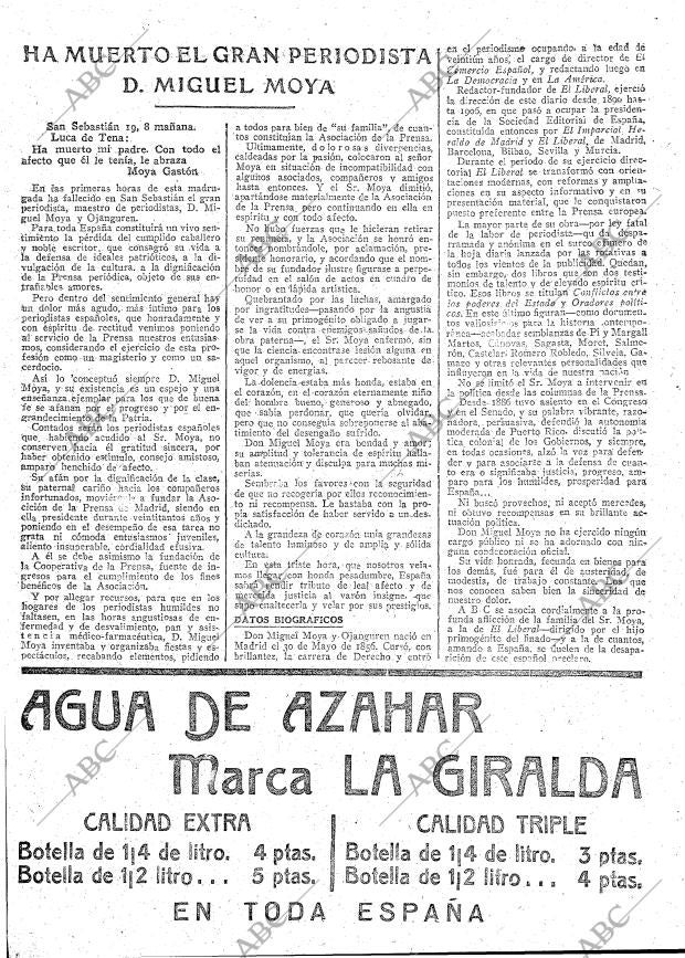 ABC MADRID 19-08-1920 página 19