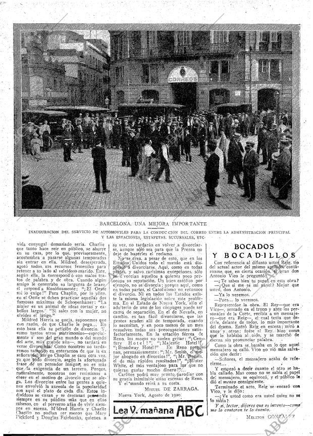 ABC MADRID 19-08-1920 página 6