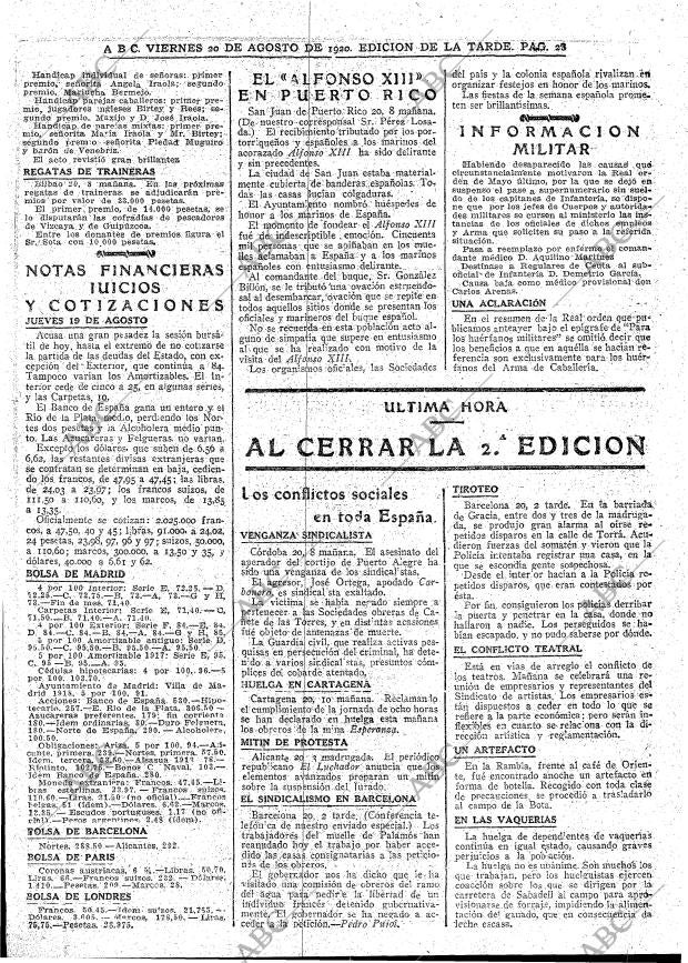ABC MADRID 20-08-1920 página 23