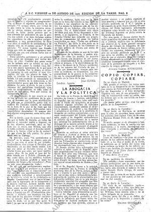 ABC MADRID 20-08-1920 página 8