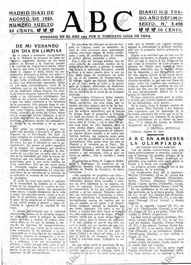 ABC MADRID 21-08-1920 página 3