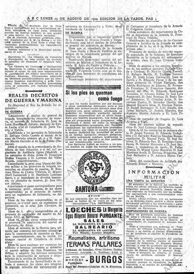 ABC MADRID 23-08-1920 página 23
