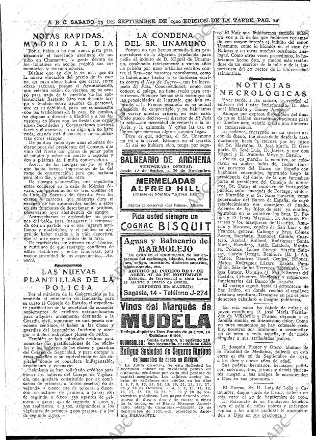 ABC MADRID 25-09-1920 página 12