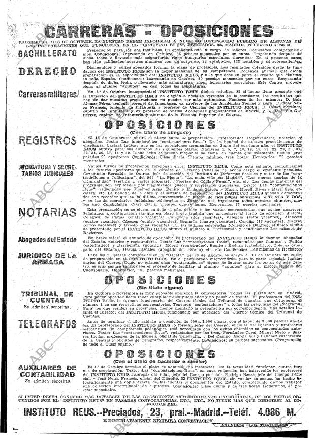 ABC MADRID 25-09-1920 página 17