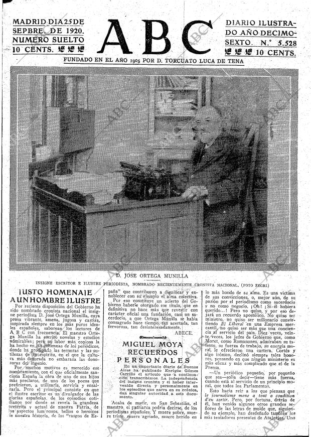 ABC MADRID 25-09-1920 página 3