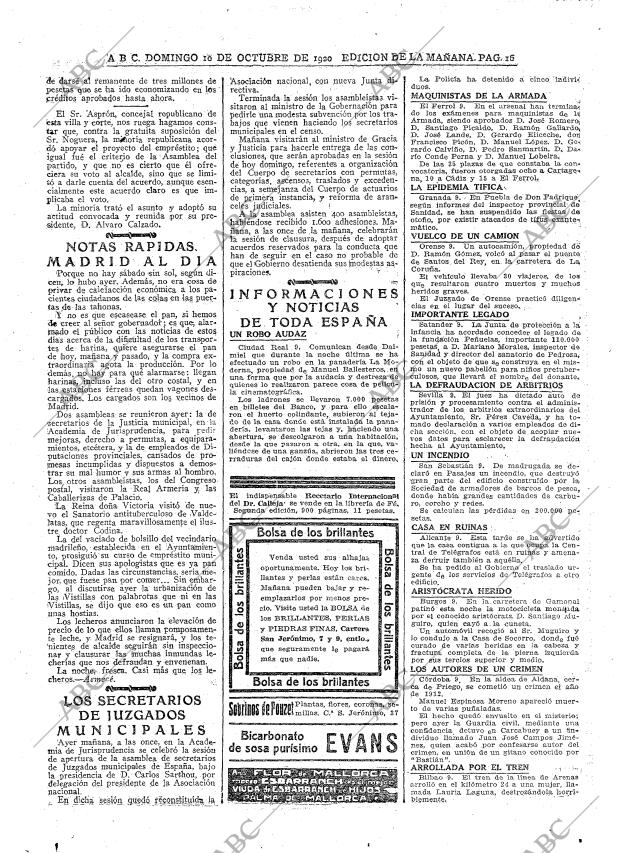 ABC MADRID 10-10-1920 página 16