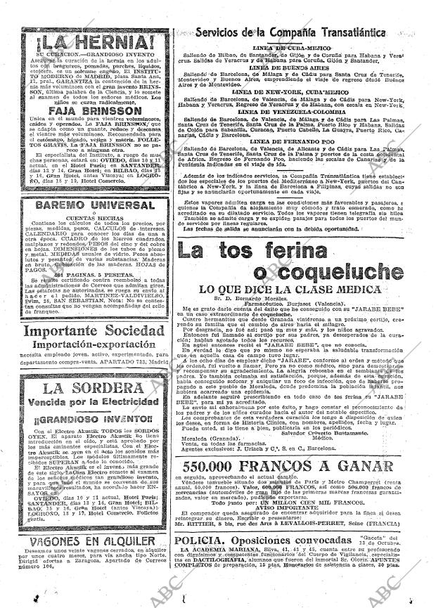 ABC MADRID 10-10-1920 página 29