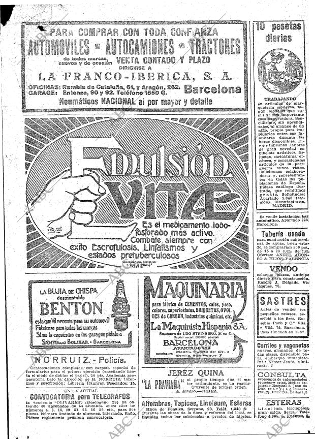 ABC MADRID 23-10-1920 página 25