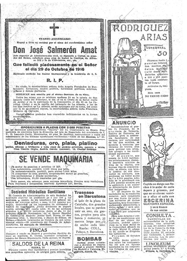 ABC MADRID 28-10-1920 página 23