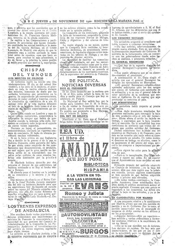 ABC MADRID 04-11-1920 página 11