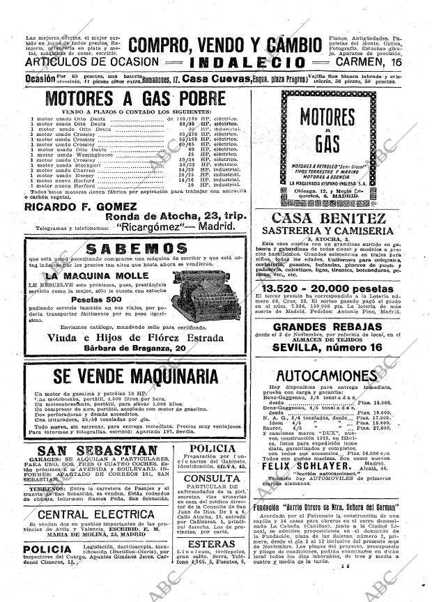 ABC MADRID 04-11-1920 página 31