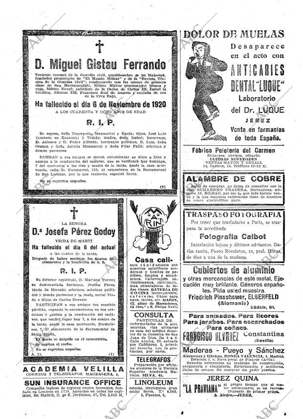 ABC MADRID 07-11-1920 página 26