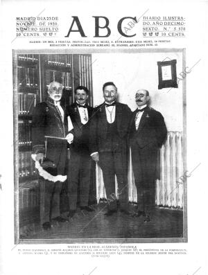 ABC MADRID 23-11-1920 página 1