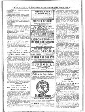 ABC MADRID 23-11-1920 página 14