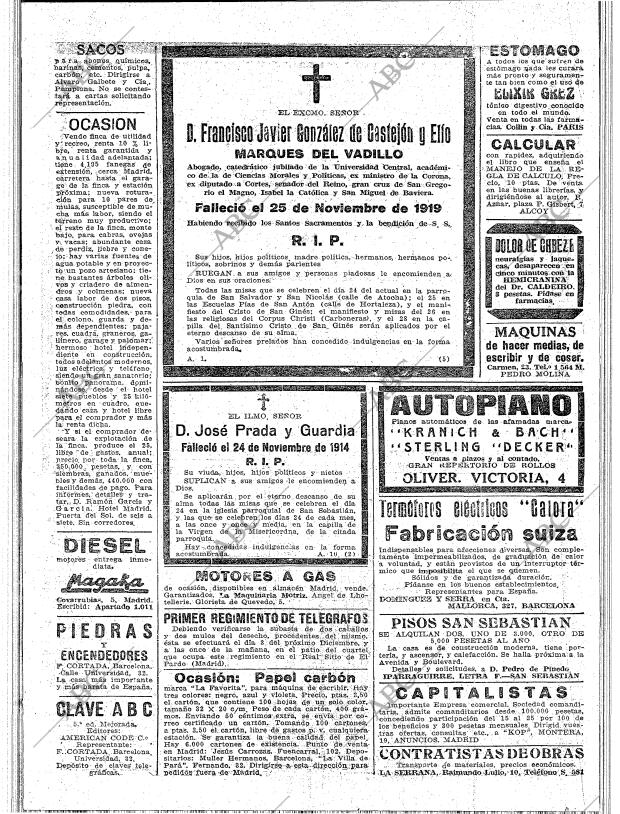 ABC MADRID 23-11-1920 página 22