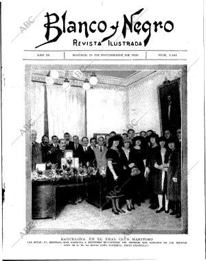 BLANCO Y NEGRO MADRID 28-11-1920 página 3