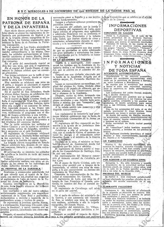 ABC MADRID 08-12-1920 página 21