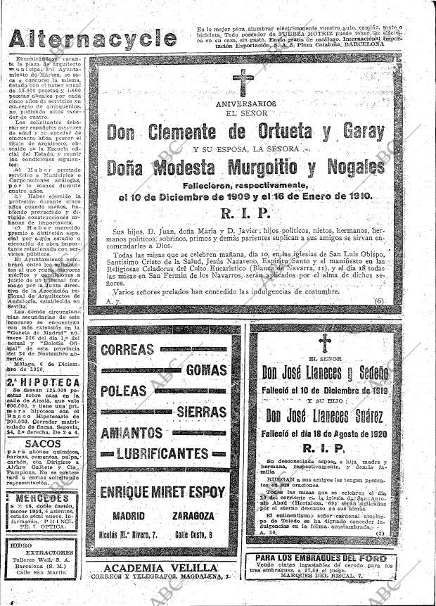 ABC MADRID 09-12-1920 página 25