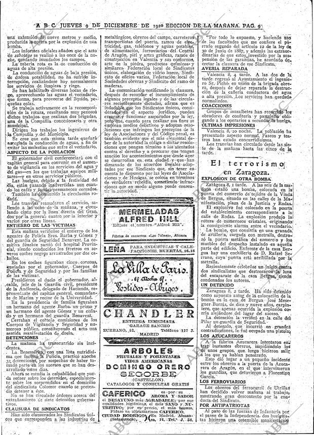 ABC MADRID 09-12-1920 página 9
