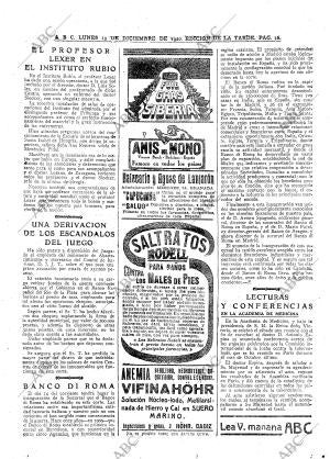 ABC MADRID 13-12-1920 página 16