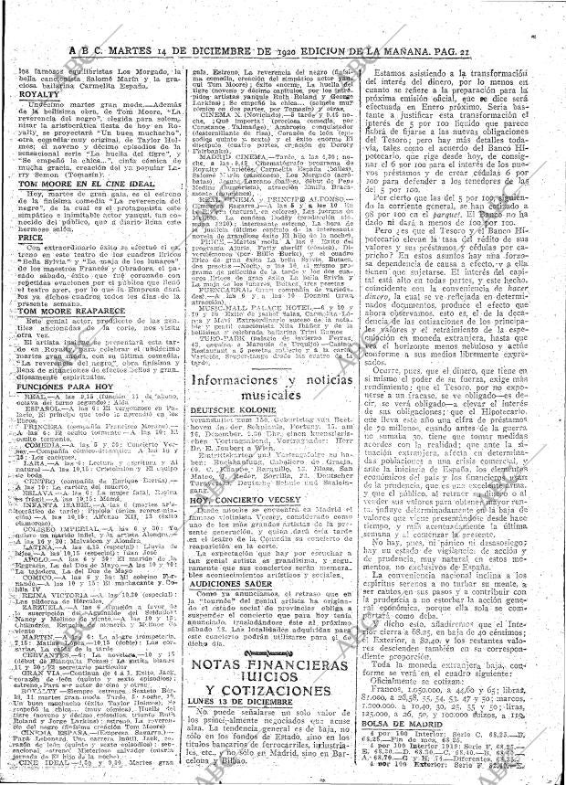 ABC MADRID 14-12-1920 página 21