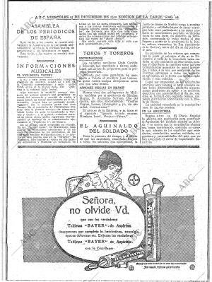 ABC MADRID 15-12-1920 página 16
