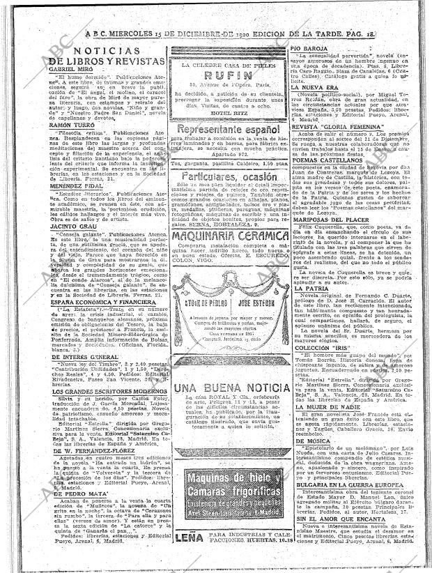ABC MADRID 15-12-1920 página 18