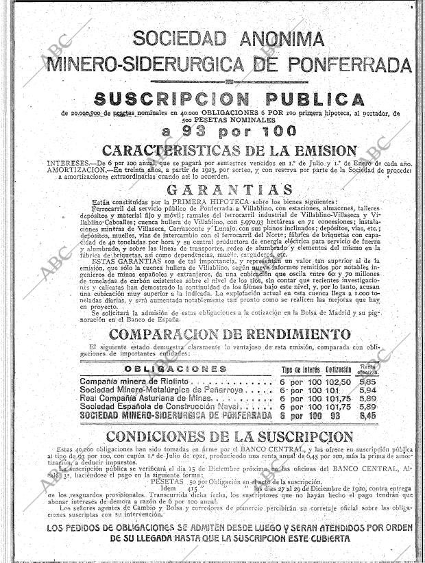 ABC MADRID 15-12-1920 página 30